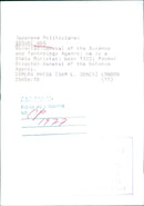 Japanese Politicians: SOSUKE UNO Director-General of the Science and Technology Agency - Vintage Photograph