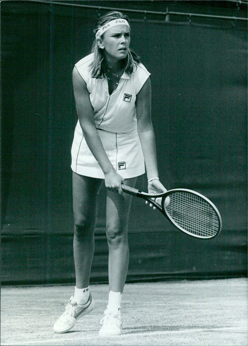 Anne White, U.S. Tennis Player - Vintage Photograph