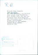 British Show Jumper John Whitaker - Vintage Photograph