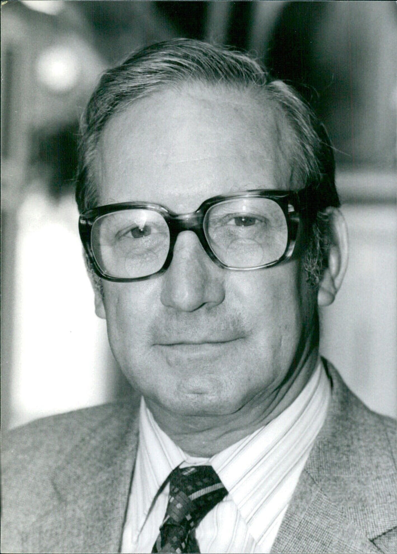 LORD UNDERHILL OPS Henry Underhill, created Baron Underhill of Leyton in Greater London (Life Peerage) in 1976 - Vintage Photograph