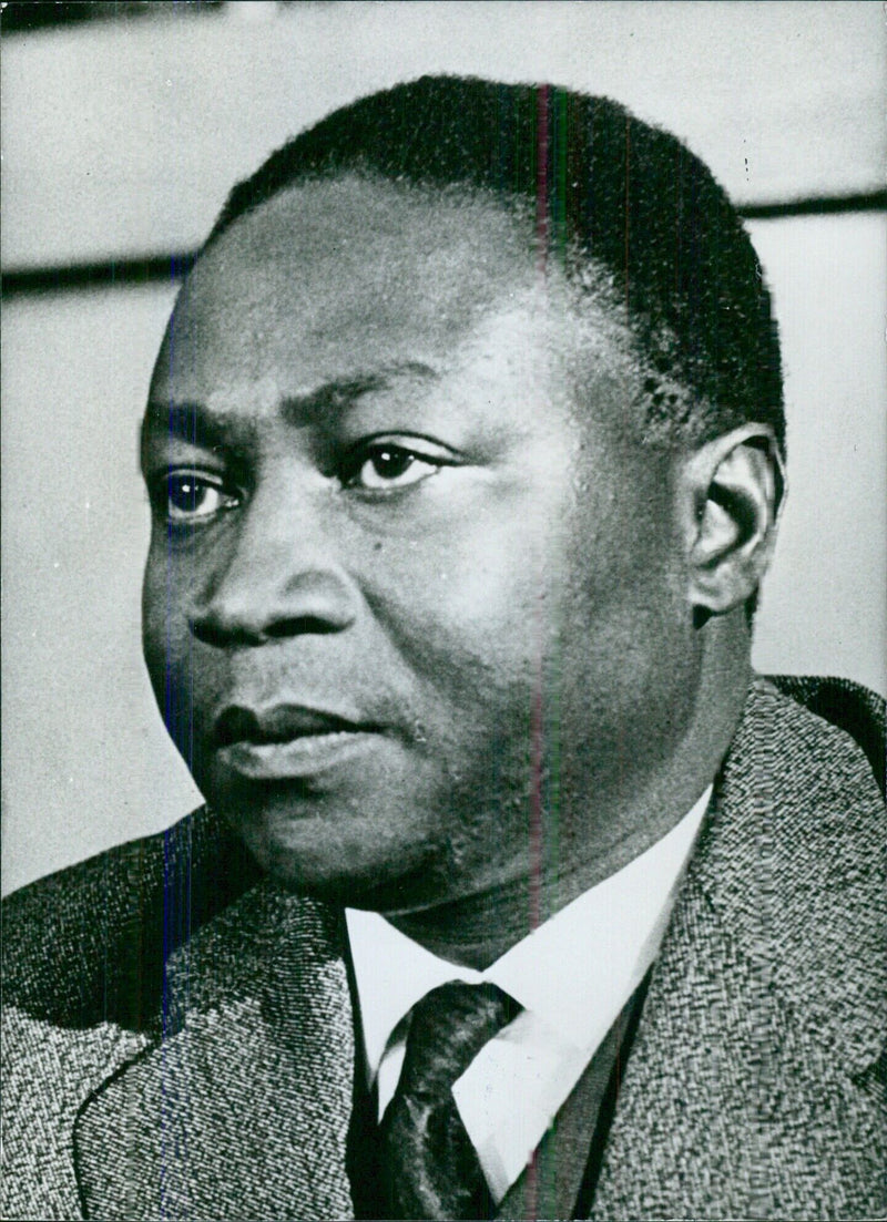 DOUDOU THIAM, Foreign Minister of Senegal - Vintage Photograph