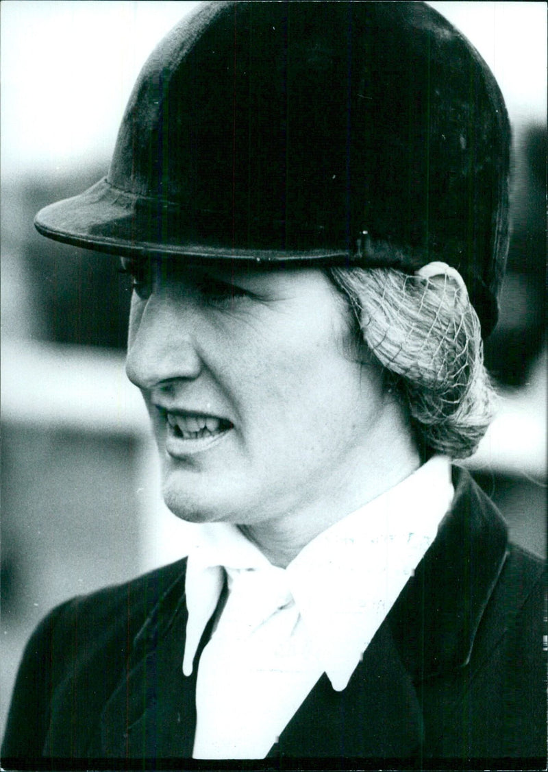 Young Showjumping Star Penny Wilson - Vintage Photograph