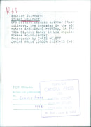 British Olympic Swimmer Stuart Willmott in 1984 - Vintage Photograph