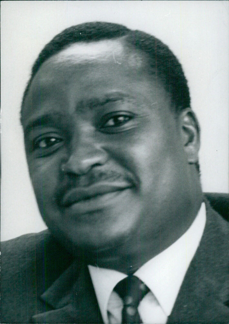 FRANCIS THUO, Chairman of the Nairobi Stock Exchange - Vintage Photograph