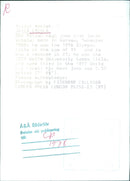 Polish high jump star Jacek Wazola - Vintage Photograph