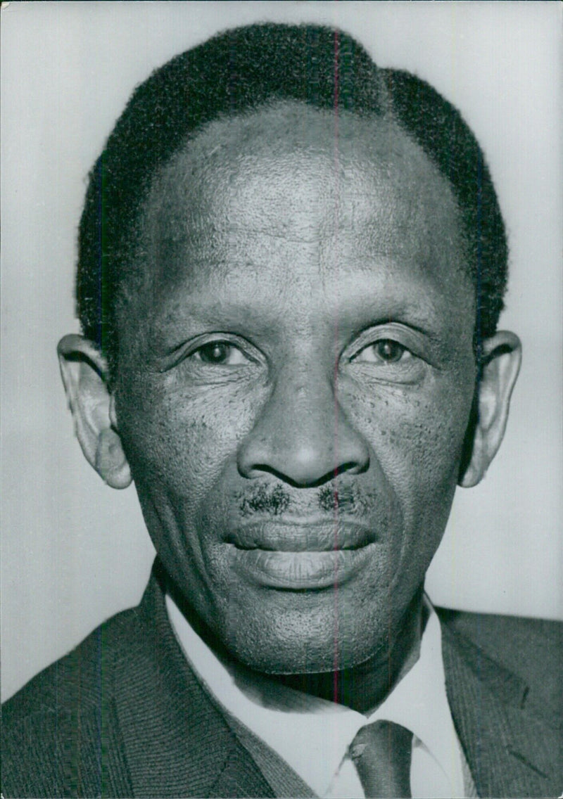 Botswana Politician Benjamin Cogo Thema - Vintage Photograph