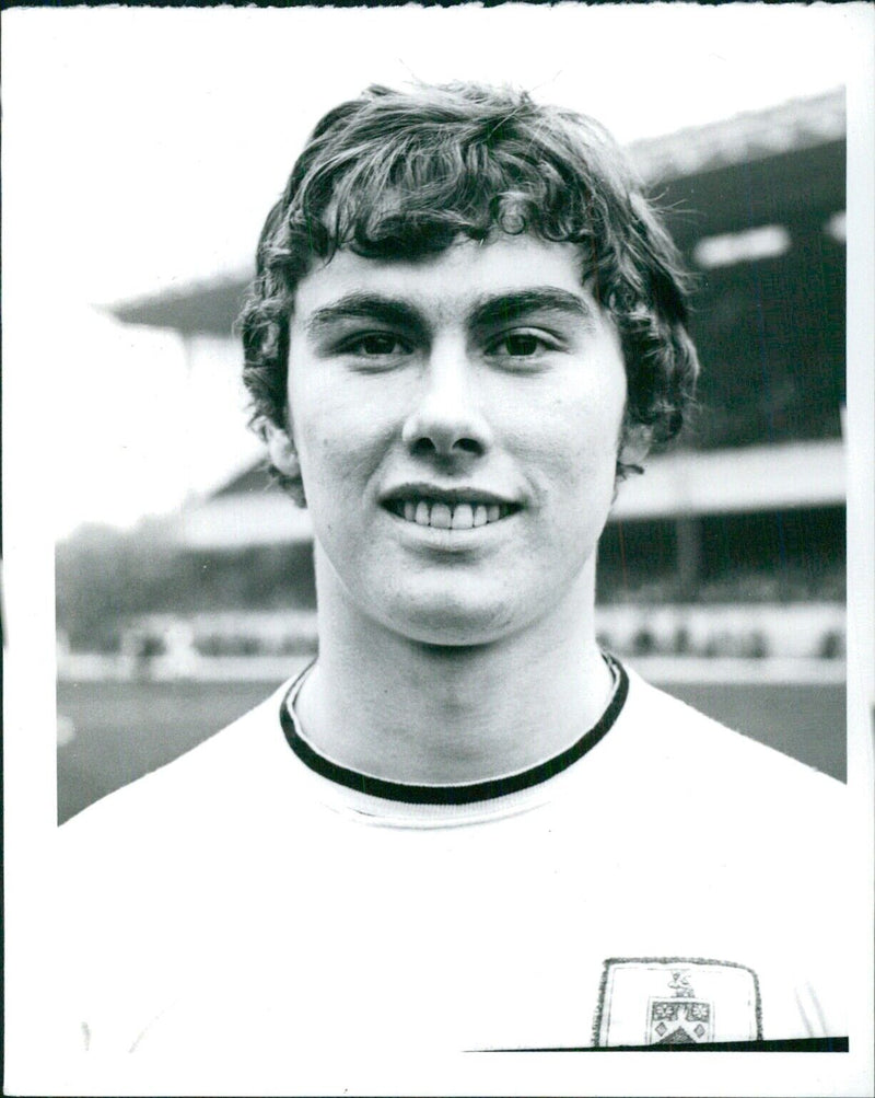 David Thomas, Burnley & England Under 23 International footballer - Vintage Photograph