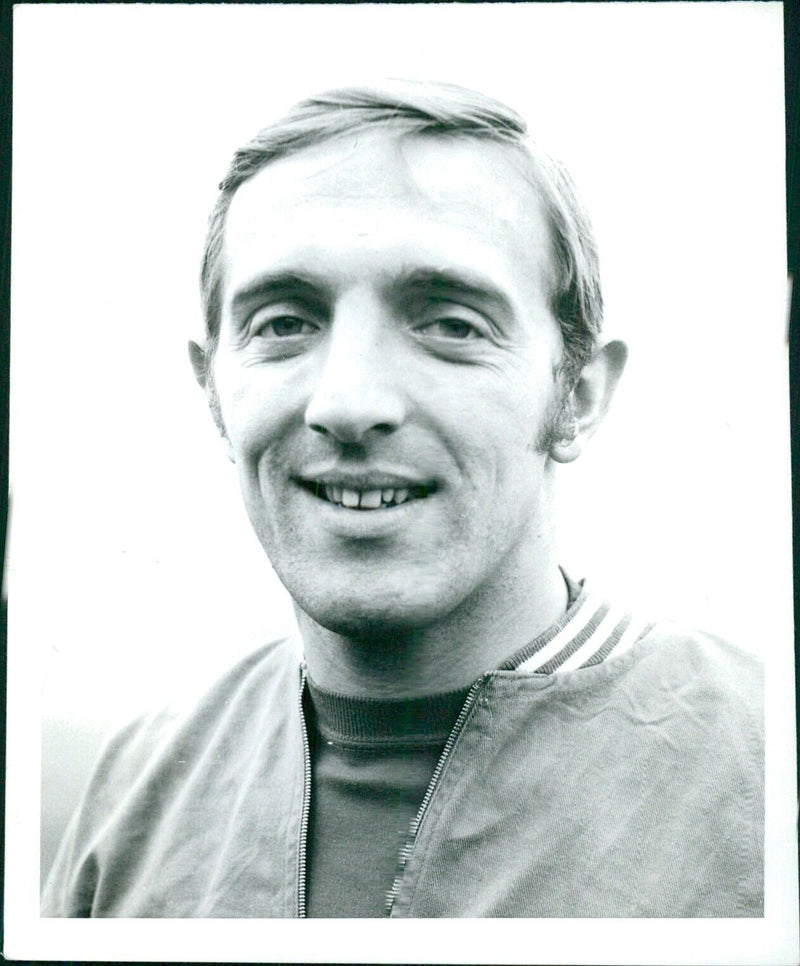 PETER THOMPSON. Liverpool and England International Footballer. - Vintage Photograph