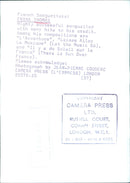 French Songwriter Frank Thomas - Vintage Photograph