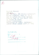 JIM WATT OPS - Vintage Photograph