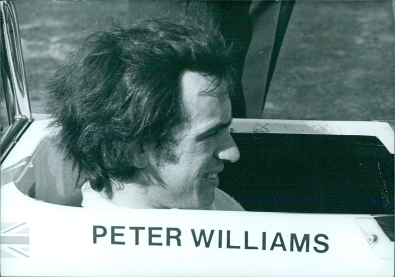 PETER WILLIAMS 161 British Racing Drivers - Vintage Photograph