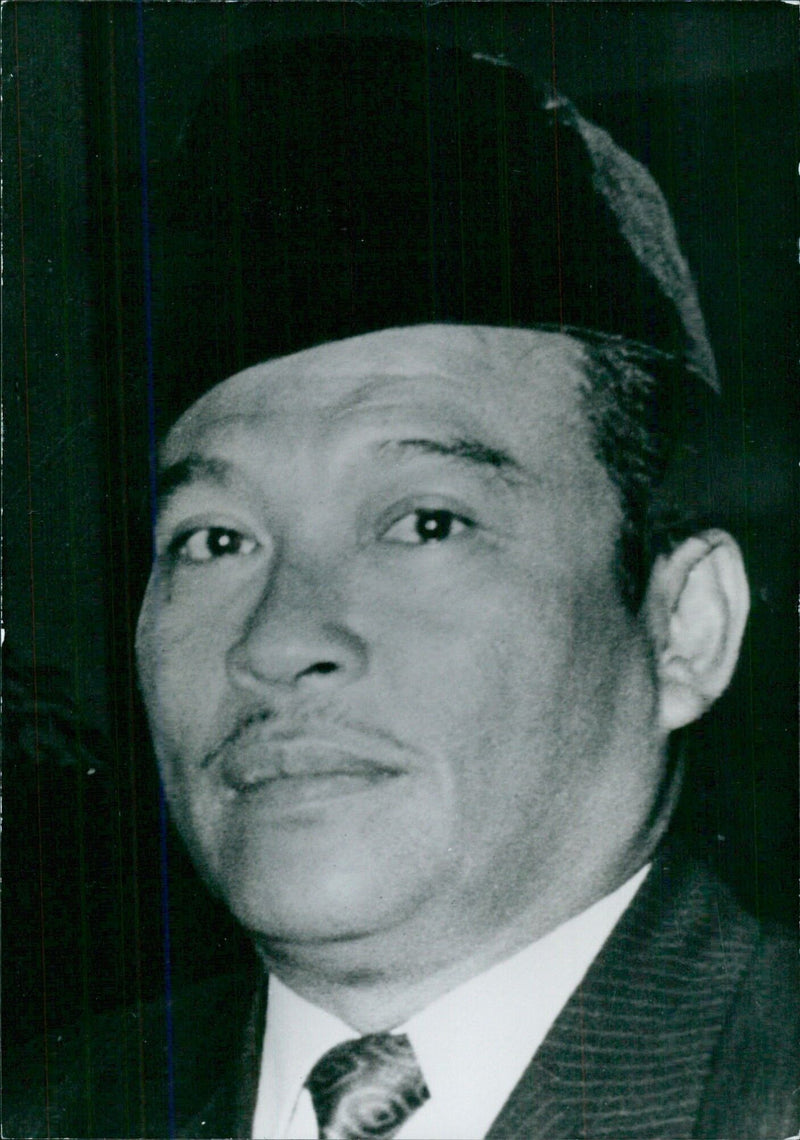 Indonesian Diplomats: GENERAL DR SJARIF THAJEB - Vintage Photograph