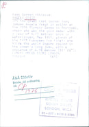 East German Athlete Angela Voigt at 1976 Olympics - Vintage Photograph