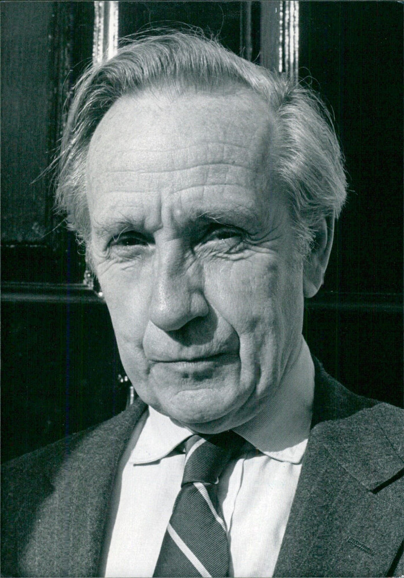 British Diplomats: SIR BRIAN URQUHART OPS - Vintage Photograph