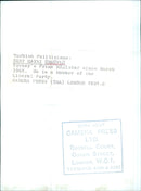 SUAT HAYRI ÜRGÜPLÜ, serving as Turkey's Prime Minister. - Vintage Photograph