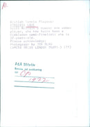 British Tennis Players: VIRGINIA WADE - Vintage Photograph