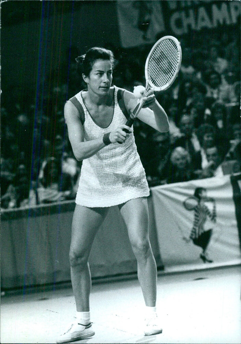 VIRGINIA WADE - British Tennis Player - Vintage Photograph