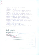 Virginia Wade - Leading British Tennis Player - Vintage Photograph