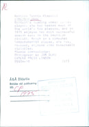 Virginia Wade - British Tennis Player - Vintage Photograph