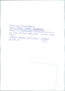 Nepalese Diplomats: SHAILENDRA KUMAR UPADHYAY - Vintage Photograph