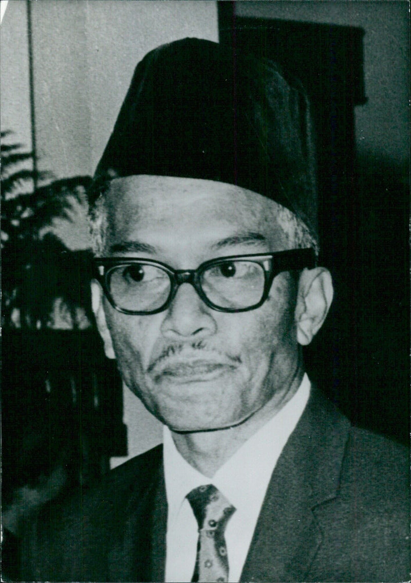 ISMAIL THAJEB Permanent Representative of Indonesia to the United Nations - Vintage Photograph