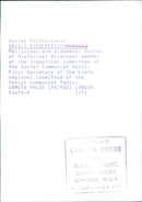 Soviet Politician VASILI NIKOLAEVICH-UVACHAN - Vintage Photograph