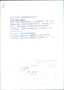 Scottish footballer Ian Wallace - Vintage Photograph