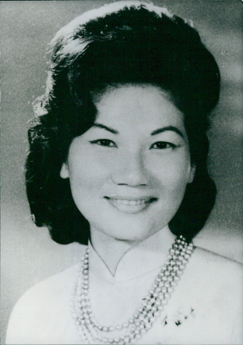 South Vietnamese Senator Mrs. Nguyen Van Tho - Vintage Photograph