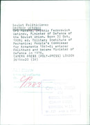 DMITRIY USTINOV, Minister of Defence of the Soviet Union - Vintage Photograph