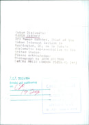 Cuban Diplomats - Vintage Photograph