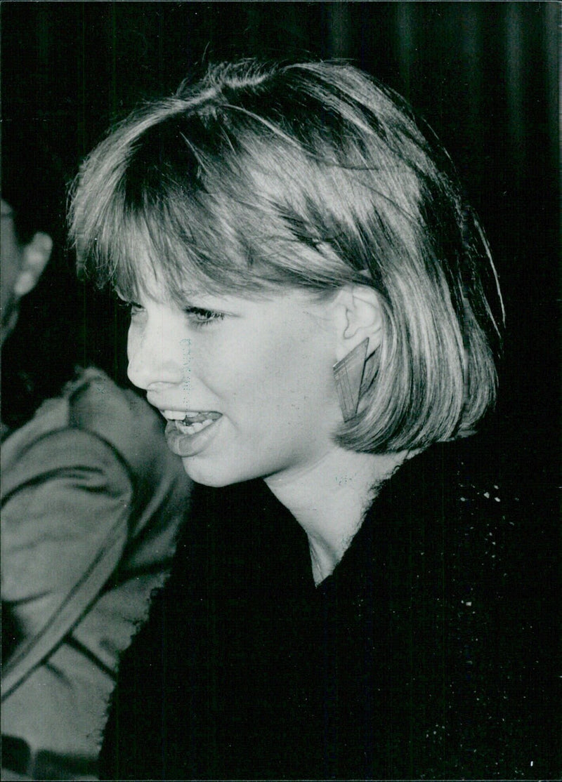 Linn Ullmann, daughter of actress Liv Ullmann - Vintage Photograph