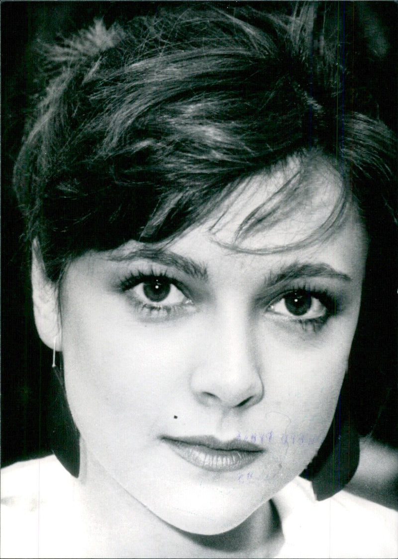 British Actress Emma Samms - Vintage Photograph