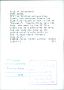 British Actress Emma Samms - Vintage Photograph