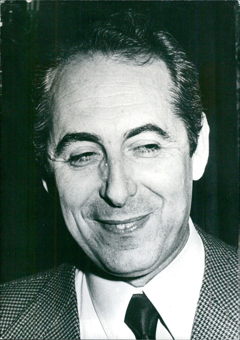 Italian Politicians: ADOLFO SARTI Minister for Tourism in the Government of Aldo Moro - Vintage Photograph