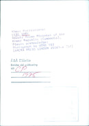 Khmer Politicians: LENG SARY Deputy Prime Minister of the Khmer Republic (Cambodia) - Vintage Photograph