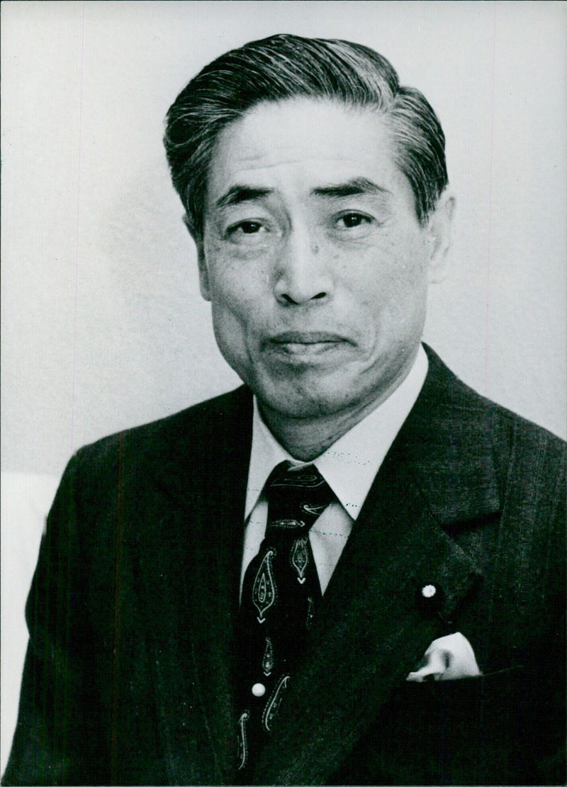 RYOSAKU SASAKI OPS Ryoeaku Sasaki, Chairman of the Japan Democratic Socialist Party - Vintage Photograph