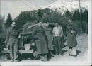 Distinguished prisoners released from Aman camp - Vintage Photograph