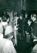 Prins Alberts Paola celebrating Eucharistioles - Vintage Photograph
