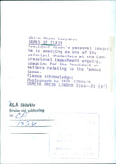 White House Lawyers - Vintage Photograph