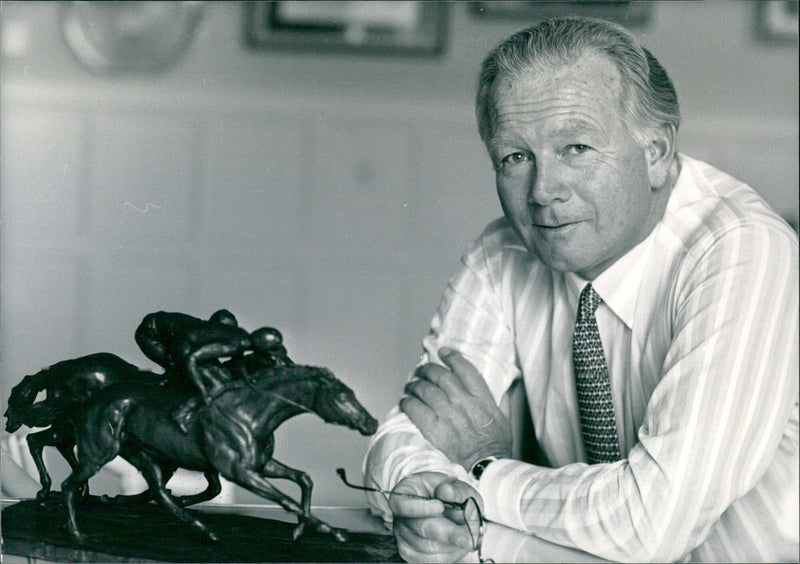 Australian Racing Entrepreneurs: ROBERT SANGSTER OPS - Vintage Photograph