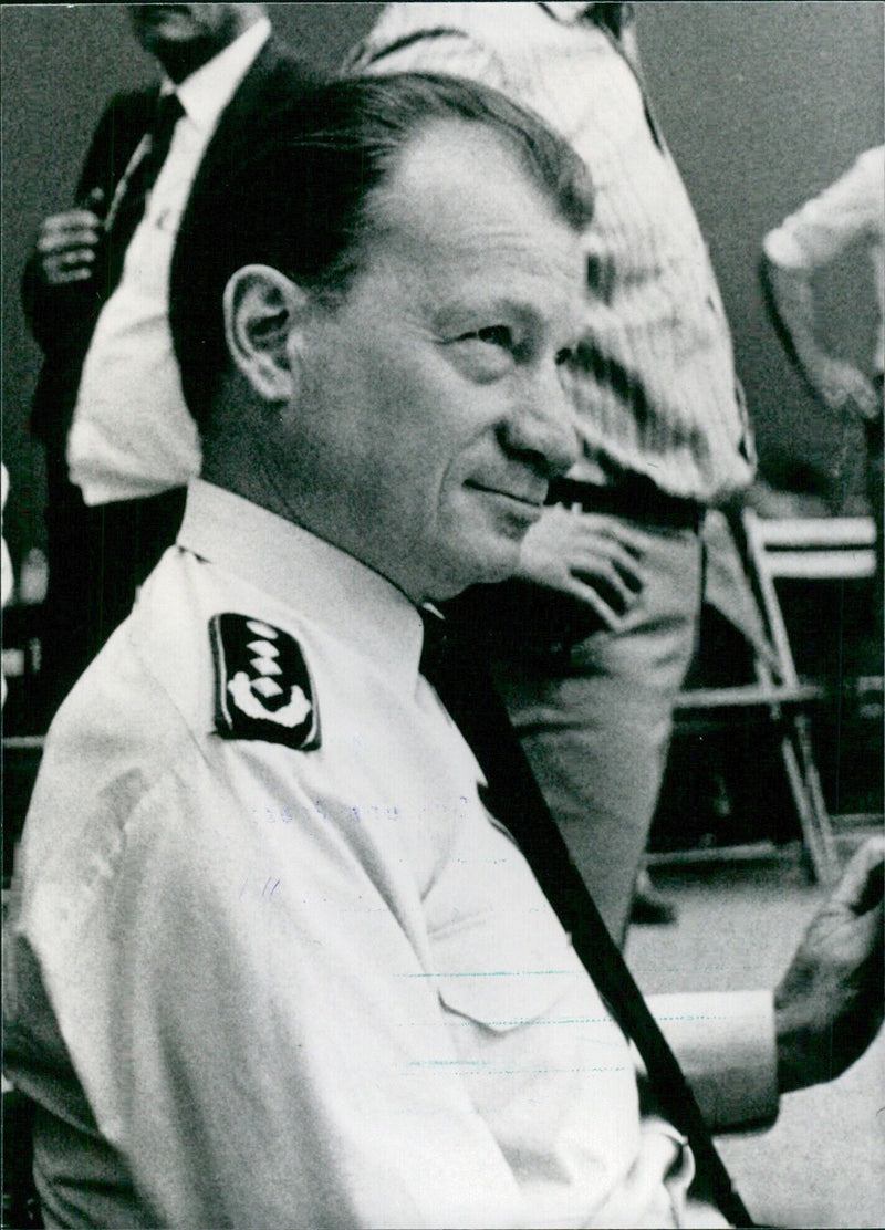 West German Service Chiefs: HENNING VON SANDRART OPS - Vintage Photograph