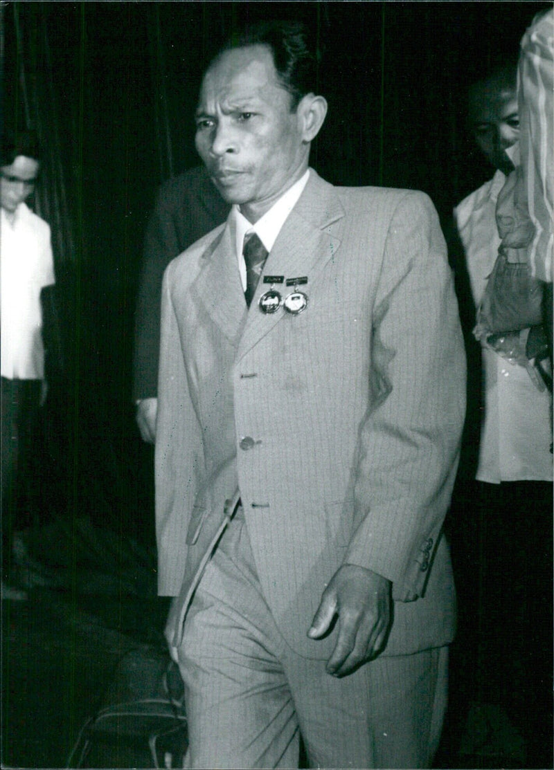 President Heng Samrin - Vintage Photograph