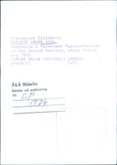 CHAIDIR ANWAR SANI, Indonesia's Permanent Representative to the United Nations - Vintage Photograph