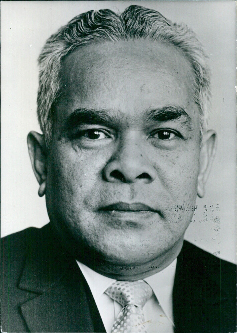 CHAIDIR ANWAR SANI, Indonesia's Permanent Representative to the United Nations - Vintage Photograph