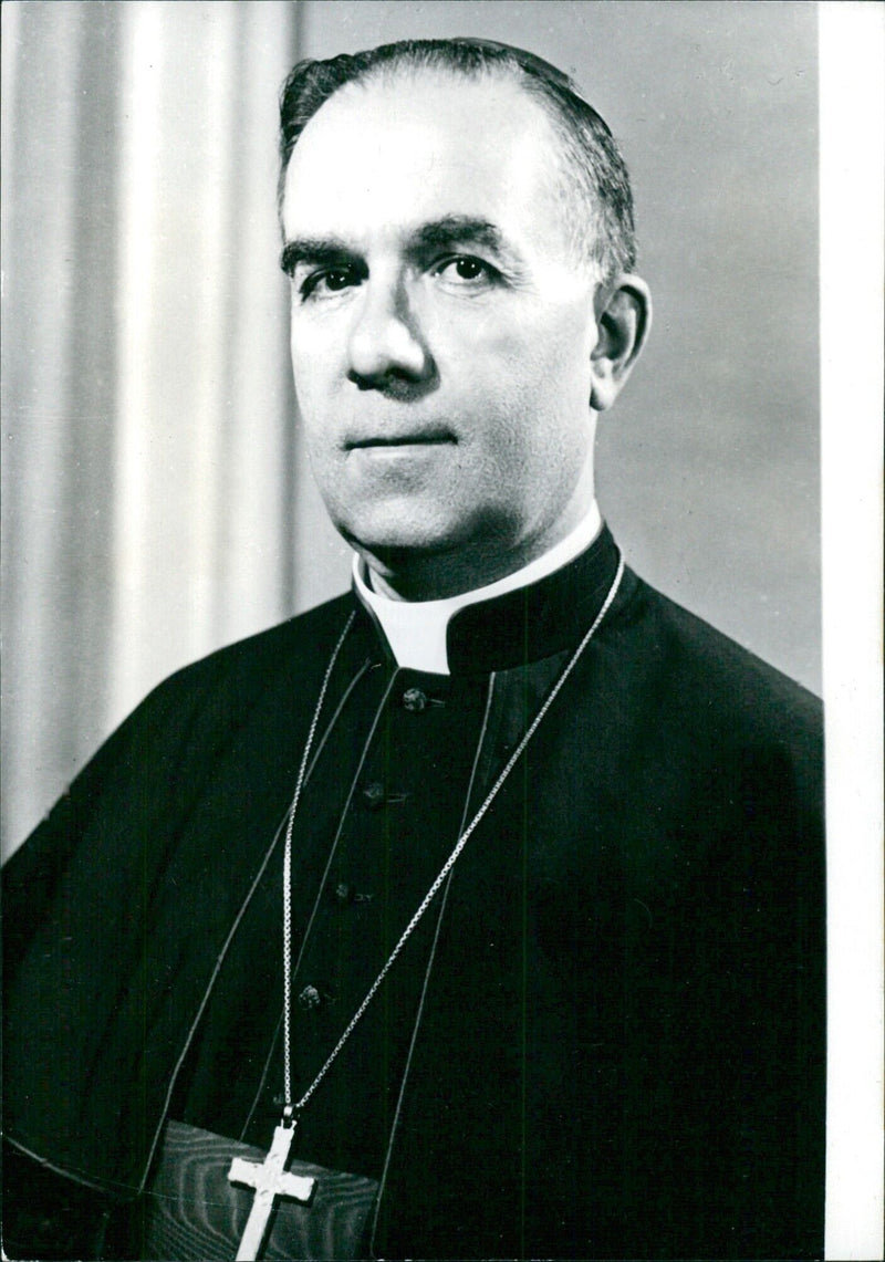 Italian Churchmen: CARDINAL ANTONIO SAMORE - Vintage Photograph