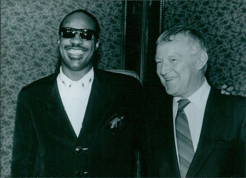 Stevie Wonder meets Rakowski - Vintage Photograph