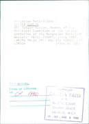 Hungarian Politicians Istvan Sarlos - Vintage Photograph