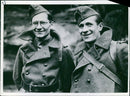 Allied prisoners rescued by U.S. troops - Vintage Photograph