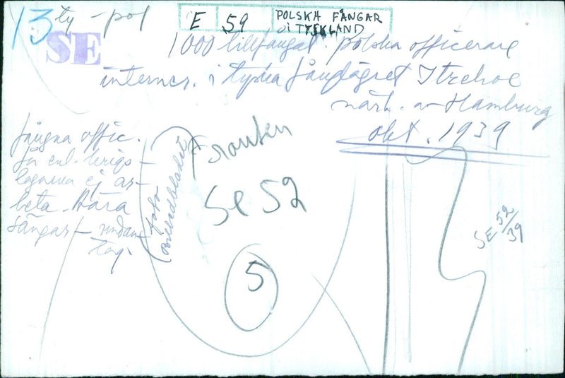 Polish Captives in Germany - Vintage Photograph