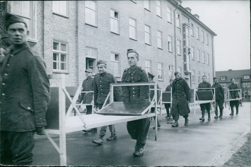 Polish Captives in Germany - Vintage Photograph